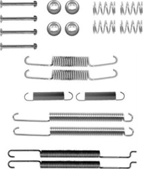 Metelli 9072 - Tarvikesarja, jarrukengät inparts.fi