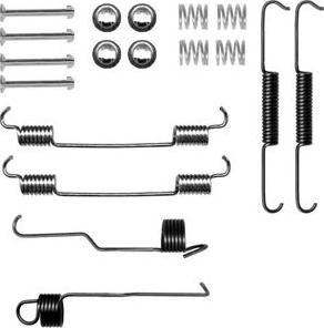 Metelli 9146 - Tarvikesarja, jarrukengät inparts.fi