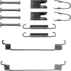 Metelli 9120 - Tarvikesarja, jarrukengät inparts.fi