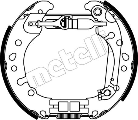 Metelli 51-0530 - Jarrukenkäsarja inparts.fi