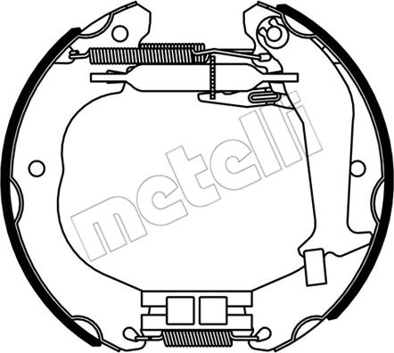 Metelli 51-0533 - Jarrukenkäsarja inparts.fi