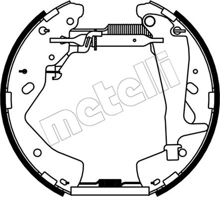 Metelli 51-0537 - Jarrukenkäsarja inparts.fi