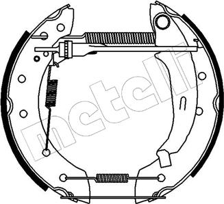 Metelli 51-0095 - Jarrukenkäsarja inparts.fi