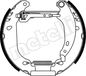 Metelli 51-0093 - Jarrukenkäsarja inparts.fi