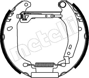 Metelli 51-0156 - Jarrukenkäsarja inparts.fi