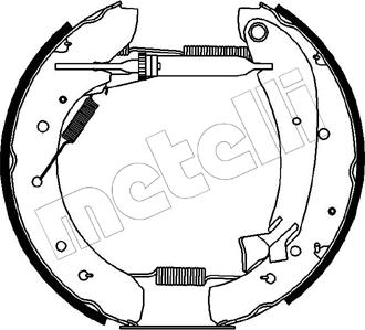 Metelli 51-0074 - Jarrukenkäsarja inparts.fi