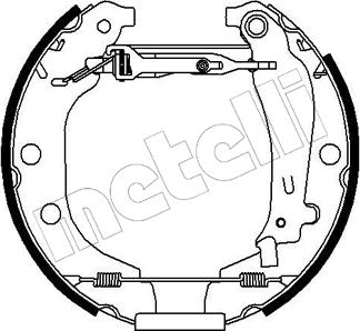 Metelli 51-0077 - Jarrukenkäsarja inparts.fi