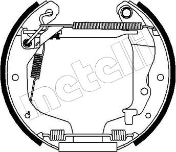 Metelli 51-0196 - Jarrukenkäsarja inparts.fi