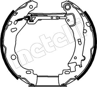 Metelli 51-0190 - Jarrukenkäsarja inparts.fi