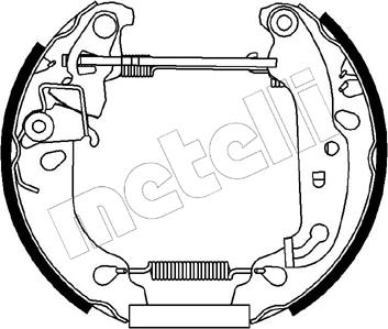 Metelli 51-0168 - Jarrukenkäsarja inparts.fi