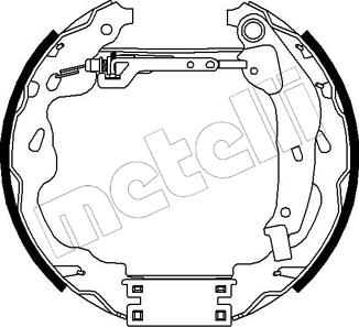 Metelli 51-0184 - Jarrukenkäsarja inparts.fi