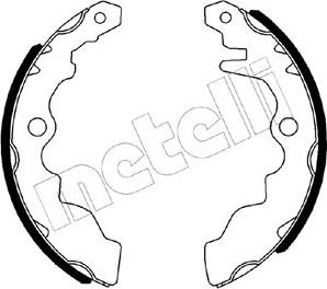 Metelli 53-0630 - Jarrukenkäsarja inparts.fi