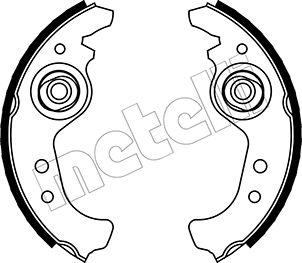 Metelli 53-0063 - Jarrukenkäsarja inparts.fi