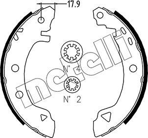 Metelli 53-0001 - Jarrukenkäsarja inparts.fi