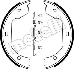 Metelli 53-0019K - Jarrukenkäsarja, seisontajarru inparts.fi