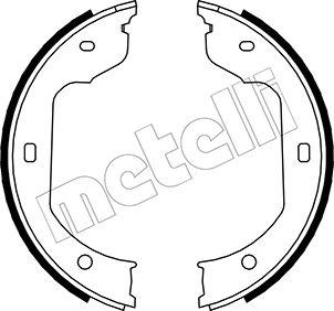 Metelli 53-0019 - Jarrukenkäsarja, seisontajarru inparts.fi