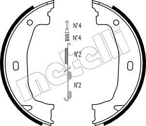 Metelli 53-0018K - Jarrukenkäsarja, seisontajarru inparts.fi