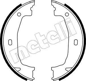 Metelli 53-0018 - Jarrukenkäsarja, seisontajarru inparts.fi