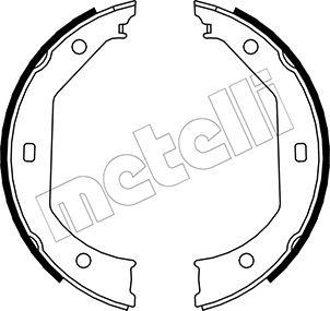 Metelli 53-0017 - Jarrukenkäsarja, seisontajarru inparts.fi