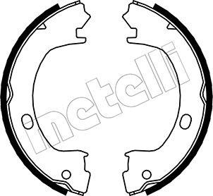 Metelli 53-0031 - Jarrukenkäsarja, seisontajarru inparts.fi