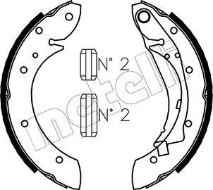 Metelli 53-0023 - Jarrukenkäsarja inparts.fi