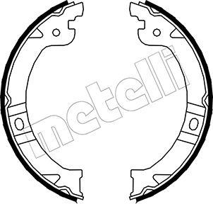 Metelli 53-0027 - Jarrukenkäsarja, seisontajarru inparts.fi