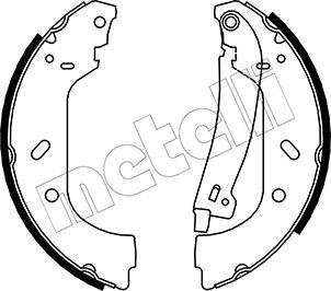 Metelli 53-0074Y - Jarrukenkäsarja inparts.fi