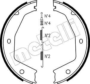 Metelli 53-0197K - Jarrukenkäsarja, seisontajarru inparts.fi