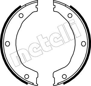 Metelli 53-0145 - Jarrukenkäsarja, seisontajarru inparts.fi