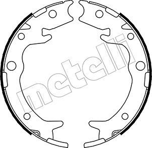 Metelli 53-0159 - Jarrukenkäsarja, seisontajarru inparts.fi