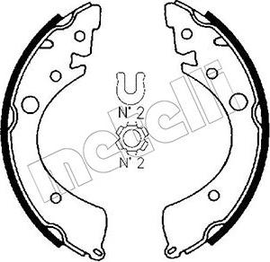 Metelli 53-0151 - Jarrukenkäsarja inparts.fi