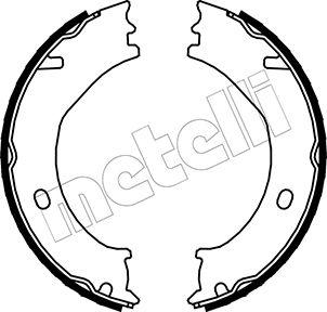 Metelli 53-0163 - Jarrukenkäsarja, seisontajarru inparts.fi