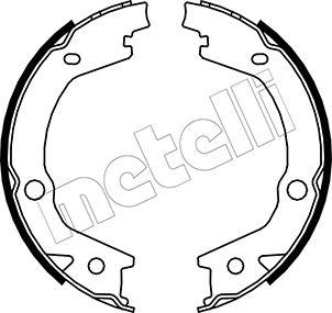 Metelli 53-0184 - Jarrukenkäsarja, seisontajarru inparts.fi