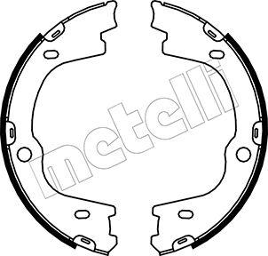 Metelli 53-0188 - Jarrukenkäsarja, seisontajarru inparts.fi