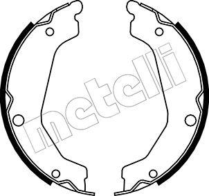 Metelli 53-0183 - Jarrukenkäsarja, seisontajarru inparts.fi