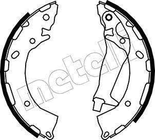 Metelli 53-0177 - Jarrukenkäsarja inparts.fi