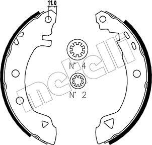 Metelli 53-0346 - Jarrukenkäsarja inparts.fi