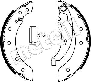 Metelli 53-0350 - Jarrukenkäsarja inparts.fi