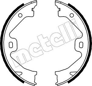 Metelli 53-0369 - Jarrukenkäsarja, seisontajarru inparts.fi