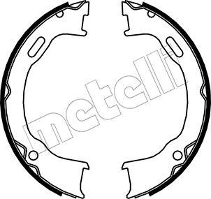 Metelli 53-0364 - Jarrukenkäsarja, seisontajarru inparts.fi