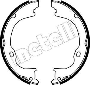 Metelli 53-0363 - Jarrukenkäsarja, seisontajarru inparts.fi