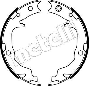 Metelli 53-0362 - Jarrukenkäsarja, seisontajarru inparts.fi