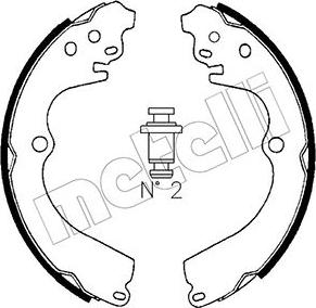 Metelli 53-0383 - Jarrukenkäsarja inparts.fi