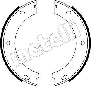 Metelli 53-0325 - Jarrukenkäsarja, seisontajarru inparts.fi