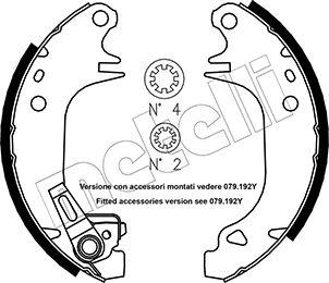 Metelli 53-0320Y - Jarrukenkäsarja inparts.fi