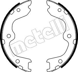 Metelli 53-0294 - Jarrukenkäsarja, seisontajarru inparts.fi