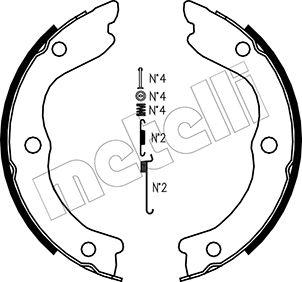 Metelli 53-0293K - Jarrukenkäsarja, seisontajarru inparts.fi