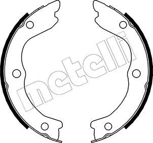 Metelli 53-0293 - Jarrukenkäsarja, seisontajarru inparts.fi