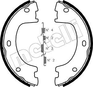 Metelli 53-0249K - Jarrukenkäsarja, seisontajarru inparts.fi