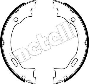 Metelli 53-0242 - Jarrukenkäsarja, seisontajarru inparts.fi